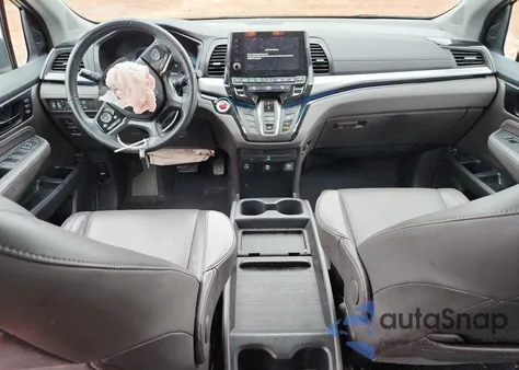 2022 Honda Odyssey Touring from USA, damaged, VIN 5FNRL6H82NB037300